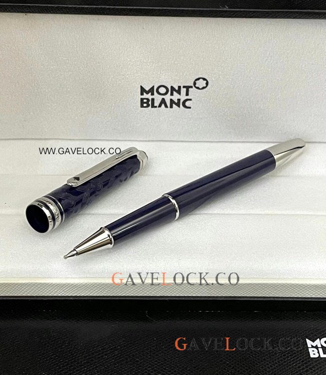 Quickest Shipping Copy Montblanc Meisterstuck Special Edition Dark Blue 164 Rollerball Pen
